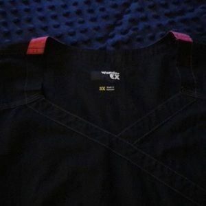 WonderWink Wonderflex 3X V-Neck scrub top